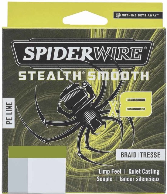 SpiderWire Stealth Smooth 8 - Moss Green - 12.7kg - 0.13mm - 300m - Groen van Spiderwire — afbeelding 4