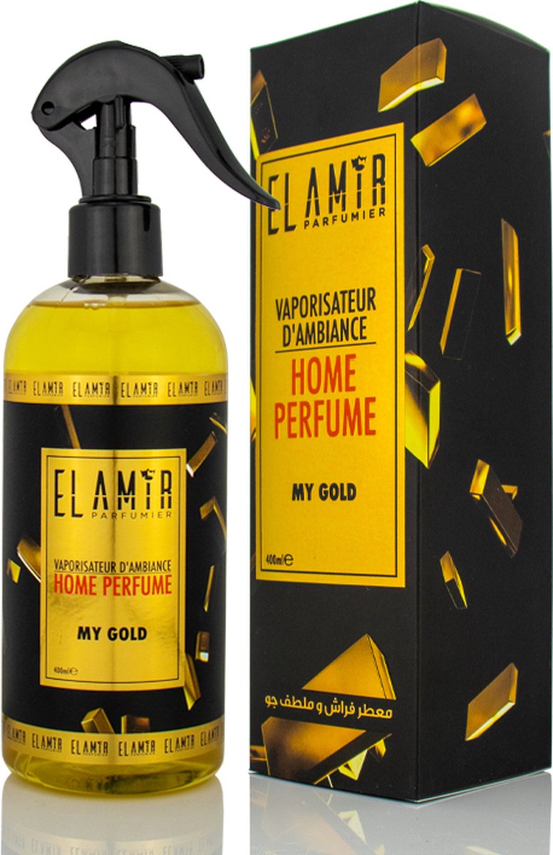 Vaporisateur D’ambiance EL AMIR My Gole 400 ml - Spray textile - Parfum d’intérieur