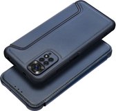 Case2go - Coque pour Xiaomi Redmi Note 11 / 11S - Book Case Antichoc - Blauw Foncé