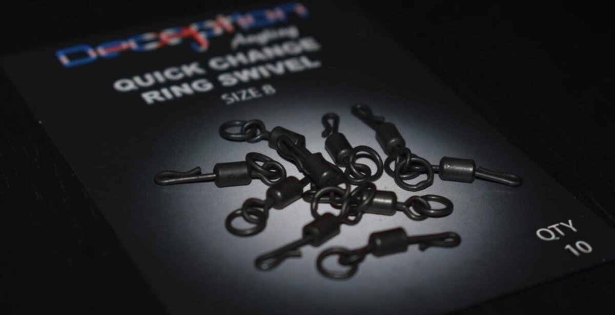 Deceptiom Quick Change Ring Swivels size 11 qty : 10