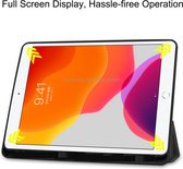 Apple iPad 3/4 9,7 pouces étui portefeuille magnétique/support flipcase/dos à couverture rigide/couverture intelligente couleur Zwart
