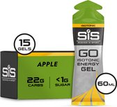 Science in Sport - SiS Go Isotonic Energygel - Gel Énergie - Isotone Sportgel - Saveur Apple Verte - 15 x 60 ml