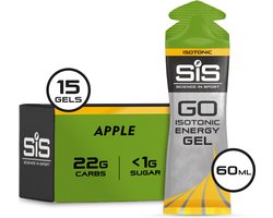 Science in Sport - SiS Go Isotonic Energygel - Energie gel - Isotone Sportgel - Green Apple Smaak - 15 x 60ml