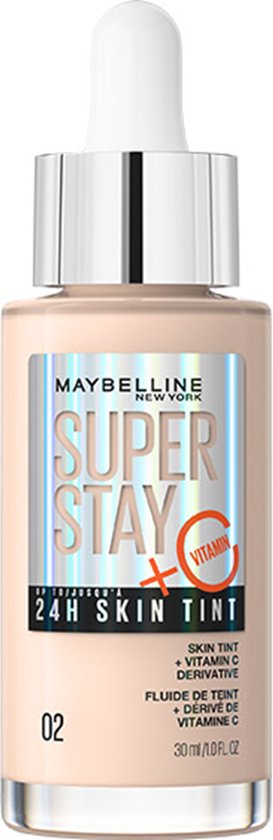 Foto: Maybelline new york superstay 24h skin tint bright skin like coverage foundation 02