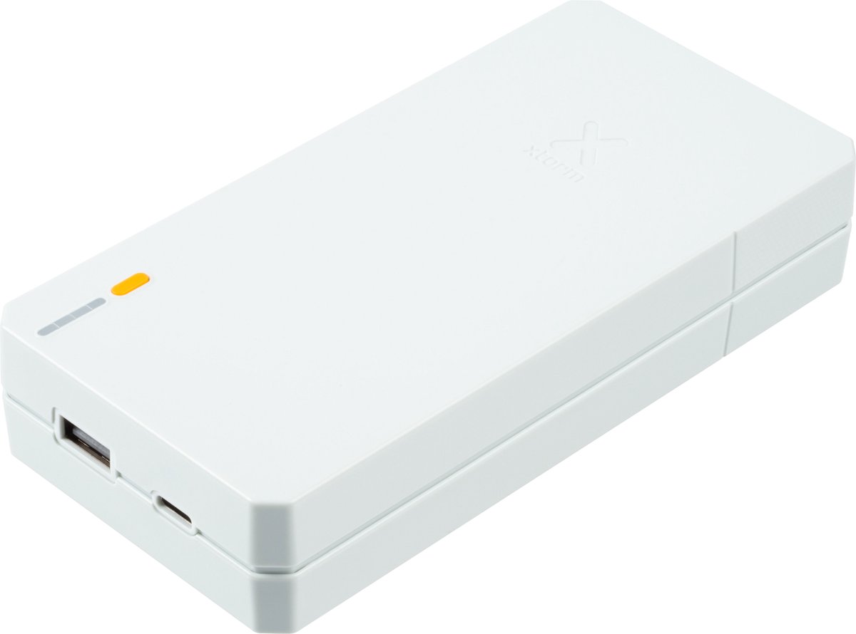Xtorm / Powerbank 20000 mah - Geschikt voor iPhone & Samsung - 15W Powerbank - Essential Series - Wit