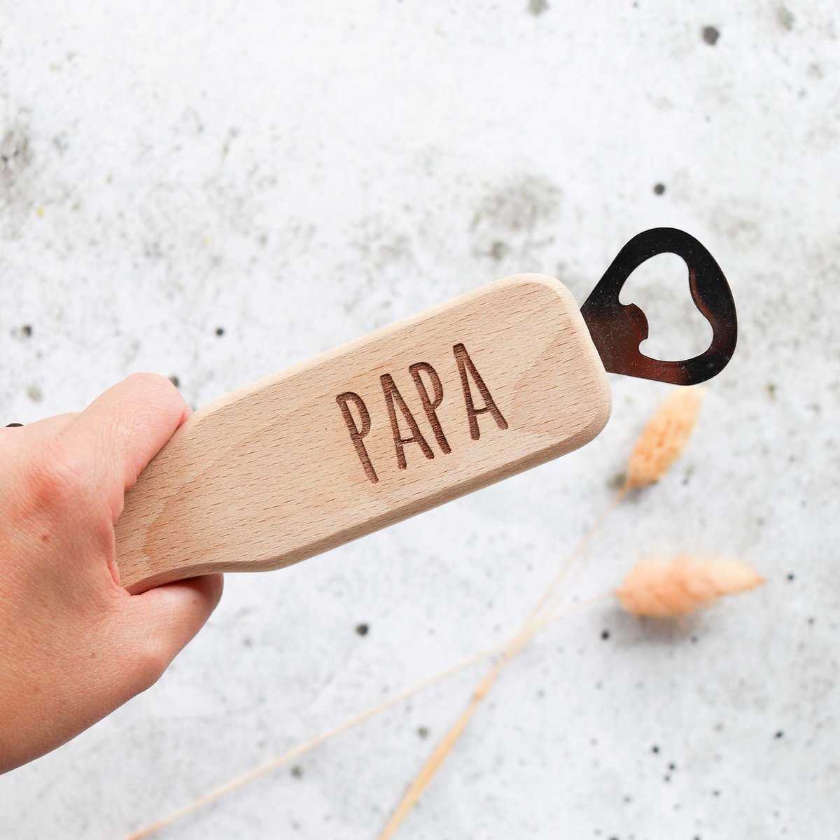 Flesopener - papa - cadeautje - bieropener - flesopener papa - Vaderdag cadeau