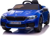 BMW M5 Kinderauto Blauw | 12V