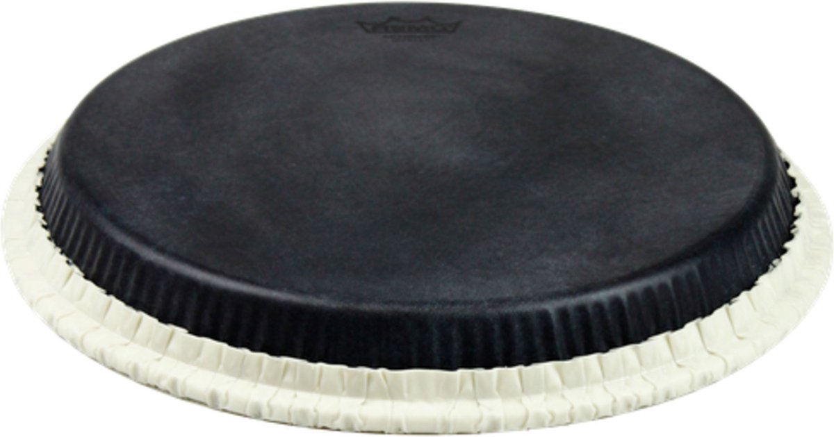 Remo Conga Fell M7-1250-S6-SD009 Skyndeep Tucked 12,5" Black Calfskin Graphic - Conga vel