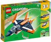 foto van LEGO Creator Supersonisch Straalvliegtuig - 31126