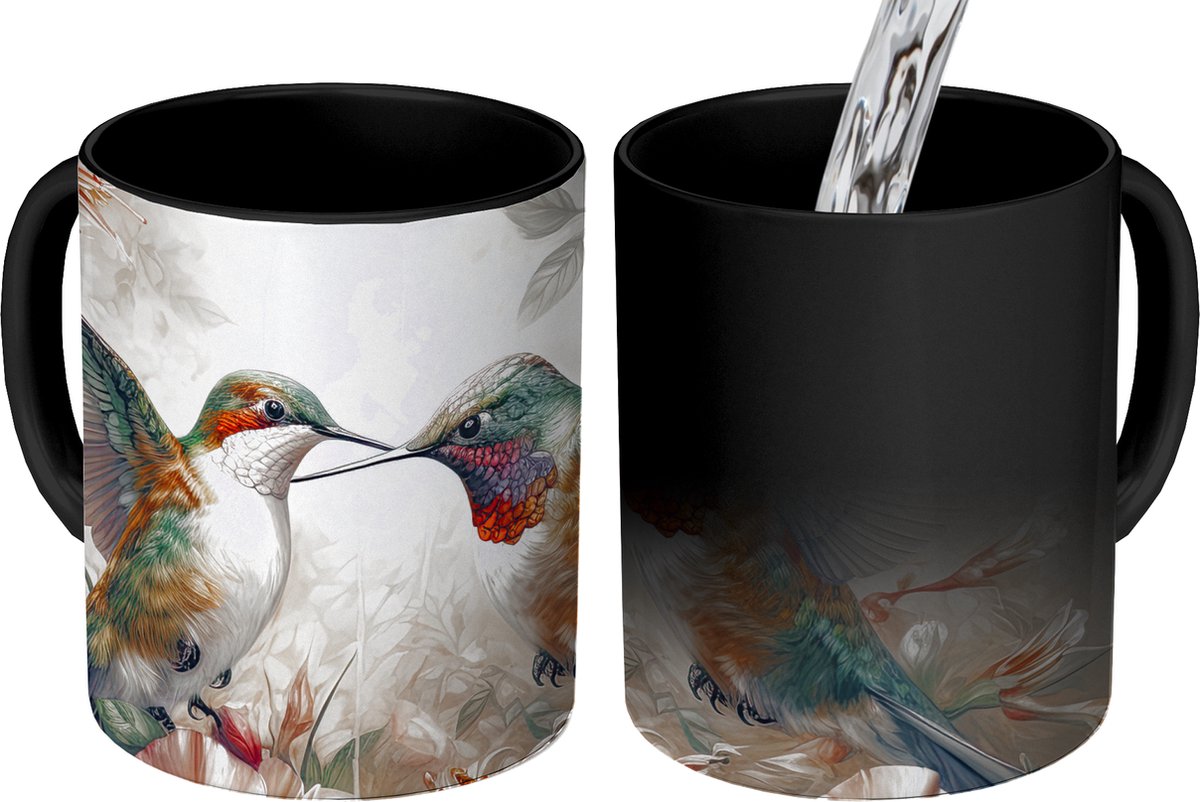 Tasse à Café En Forme De Colibri Changeant De