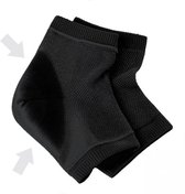 Hielbeschermers - Hiel sokken - Gelsok - Enkelsokken - Comfortabel - Anti Blaar - Zwart