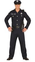Politieagent (zwart) - maat L (52-54)