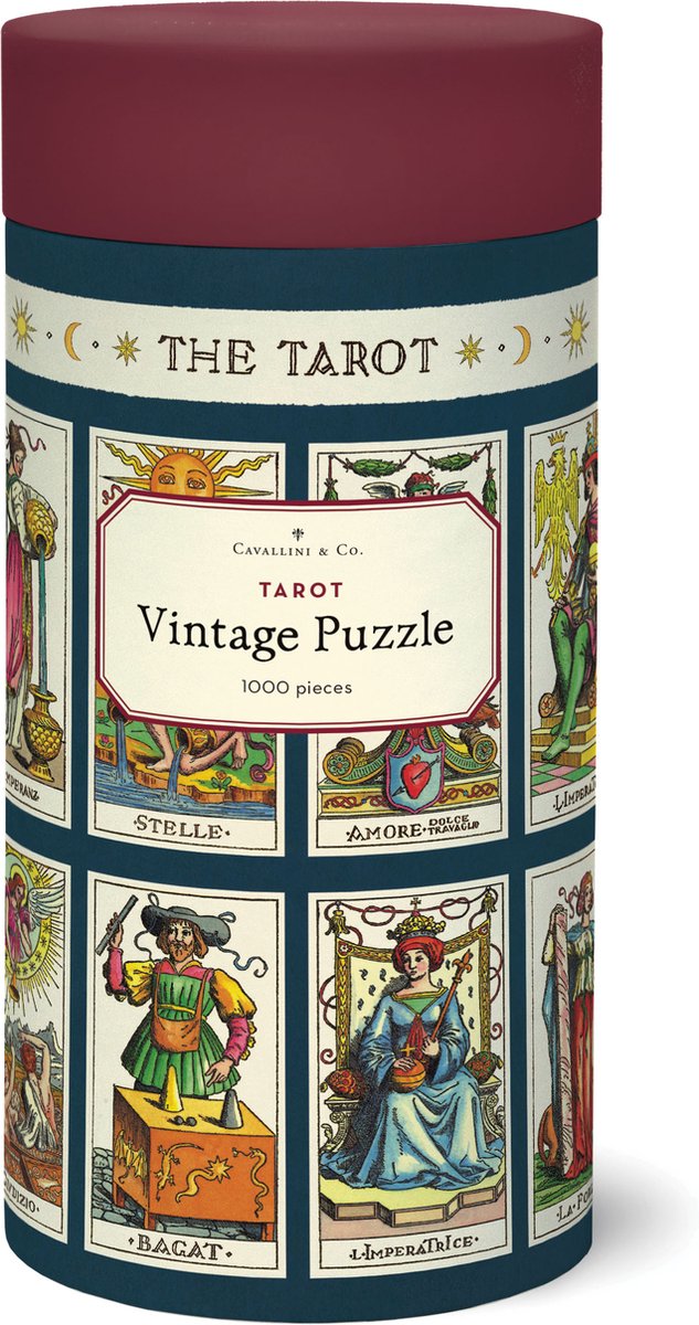 Vintage Puzzel London Map - 1000 stukjes - Cavallini & Co