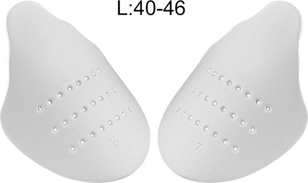 Joya Kids® Sneaker Crease Protector - Maat 40 t/m 46 - Sneaker Crease Protector - Anti Kreuk - Sneaker Bescherming - Sneaker Shield - Anti-Crease Protector - Foam - Schuimrubber - Wit
