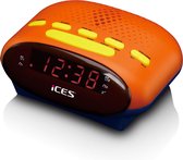 Ices ICR-210 Kids - Wekkerradio met Slaaptimer en Alarmfunctie - Kids