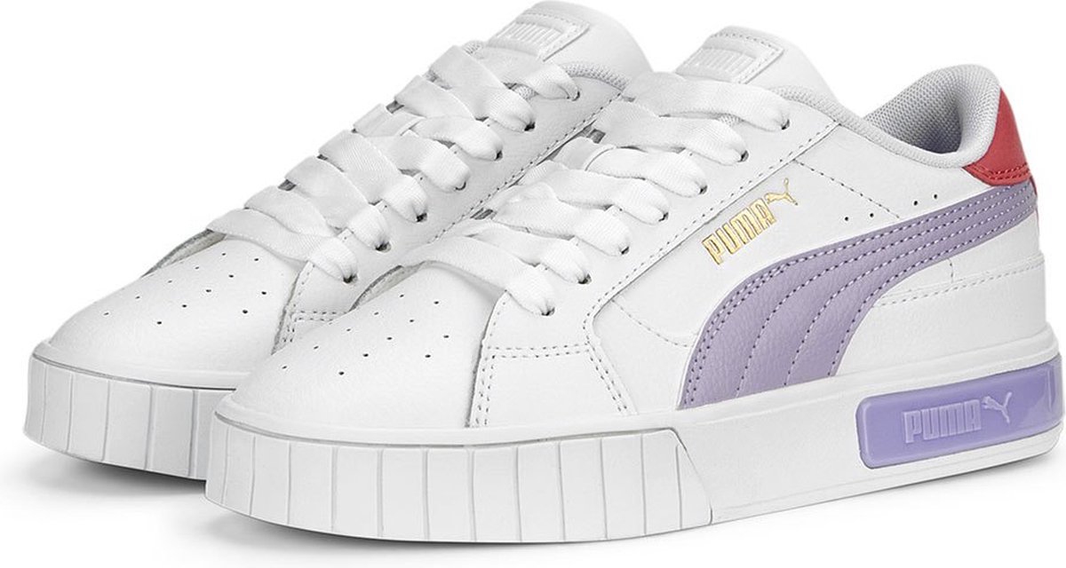 Puma cali hot sale trainers white junior