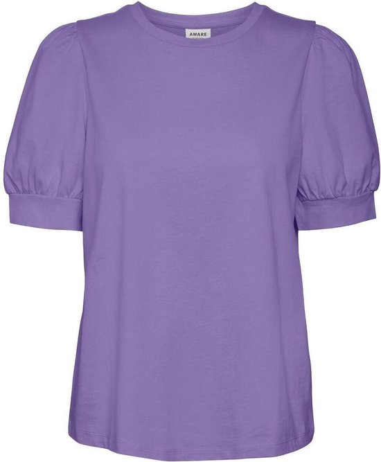 Vero Moda T-shirt Vmkerry 2/4 O-neck Top Vma Noos 10275520 Paisley Purple Dames Maat - XS