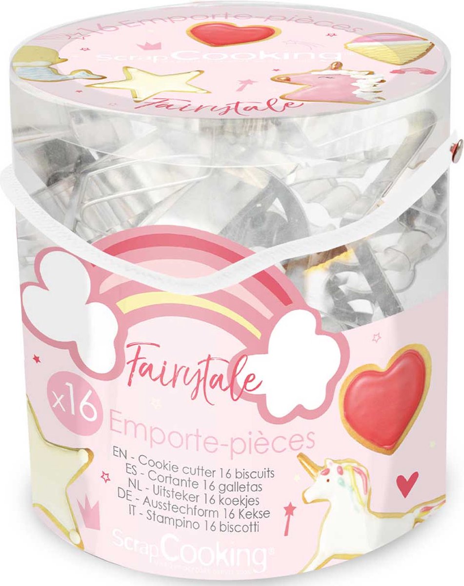 ScrapCooking Koekjesuitsteker Sprookjes set/16