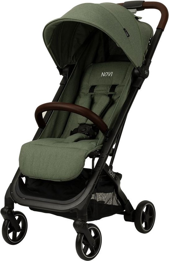 Novi Baby® Sky Buggy - Groen Melange - inklapbaar - inclusief regenhoes