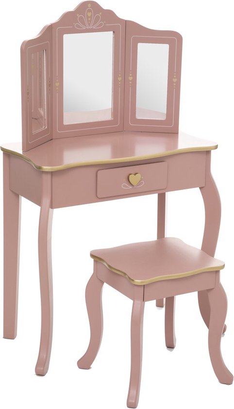 Atmosphera Sisi Kaptafel - make up - visagie - tafel hartje - design