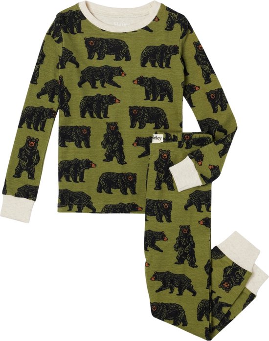Hatley pyjama set Wild Bears maat 110-116