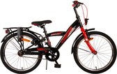 Vélo pour enfants Volare Thombike - Garçons - 20 pouces - Zwart Rouge - Deux freins à main