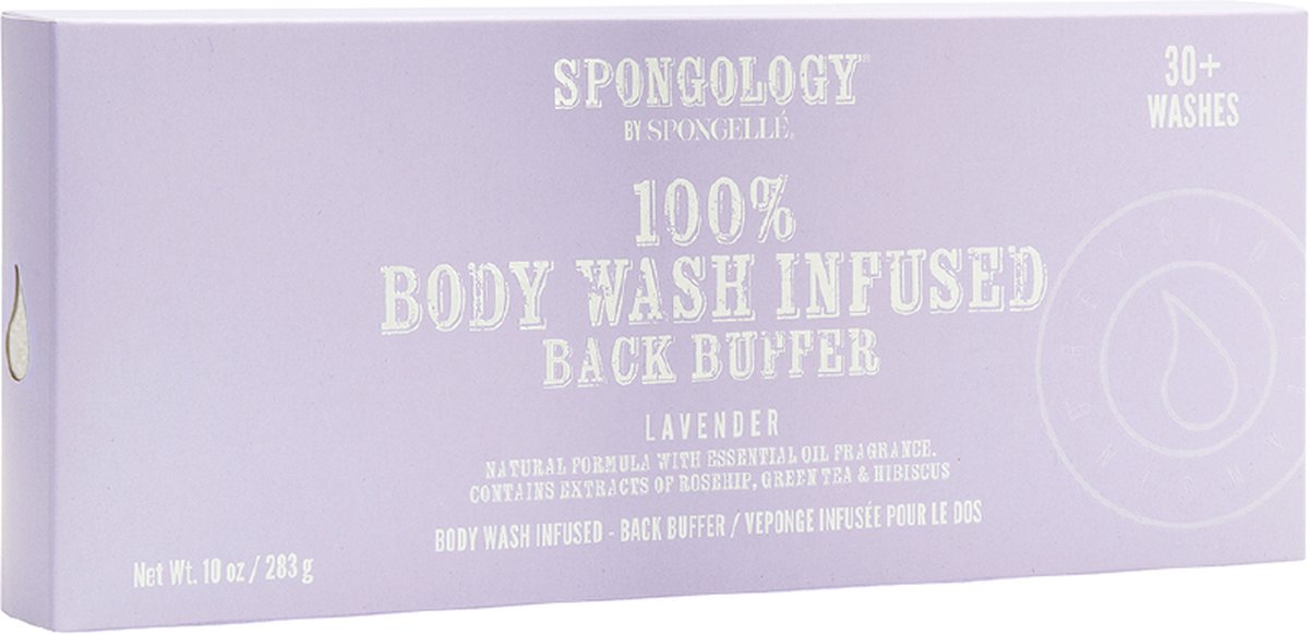 Goedkoopste Spongellé Back Buffer - Lavender