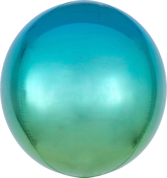 Amscan - Folieballon ORBZ Blue / Green