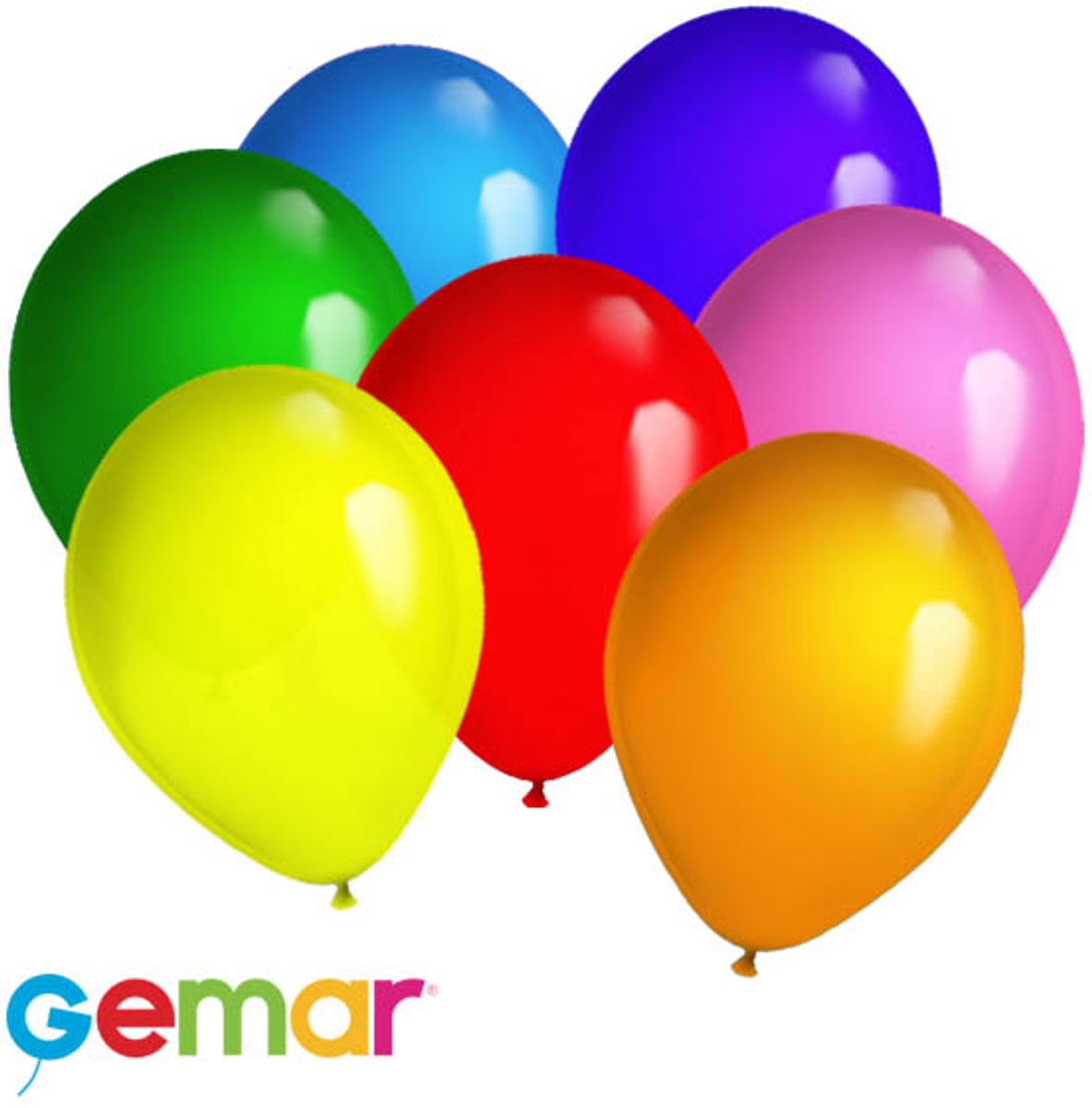 30 ballonnen verschillende kleuren (Ook geschikt voor Helium)