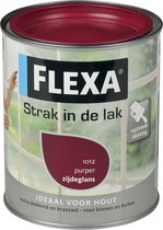 Flexa Strak In De Lak Zijdeglans - Purper - 0,75 liter