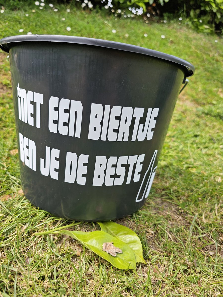 Met een biertje ben je de beste