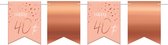 Folat - Vlaggenlijn Elegant Lush Blush 40 Jaar - 6 meter