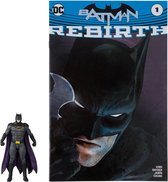 DC Direct Page Punchers Action Figure Batman (Rebirth) 8cm mini-figuur + comic book