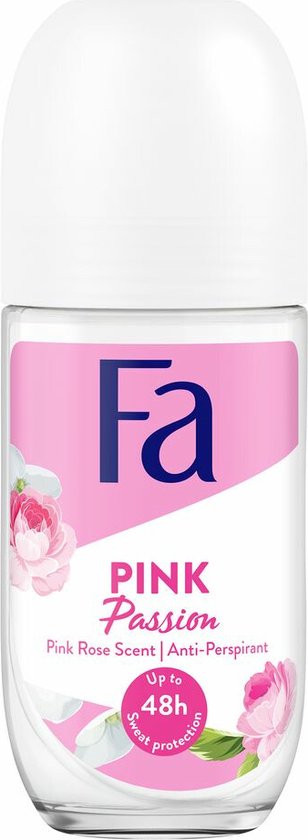 Fa Pink Passion - Deoroller - Voordeelverpakking - 5 x 50 ml - Fa