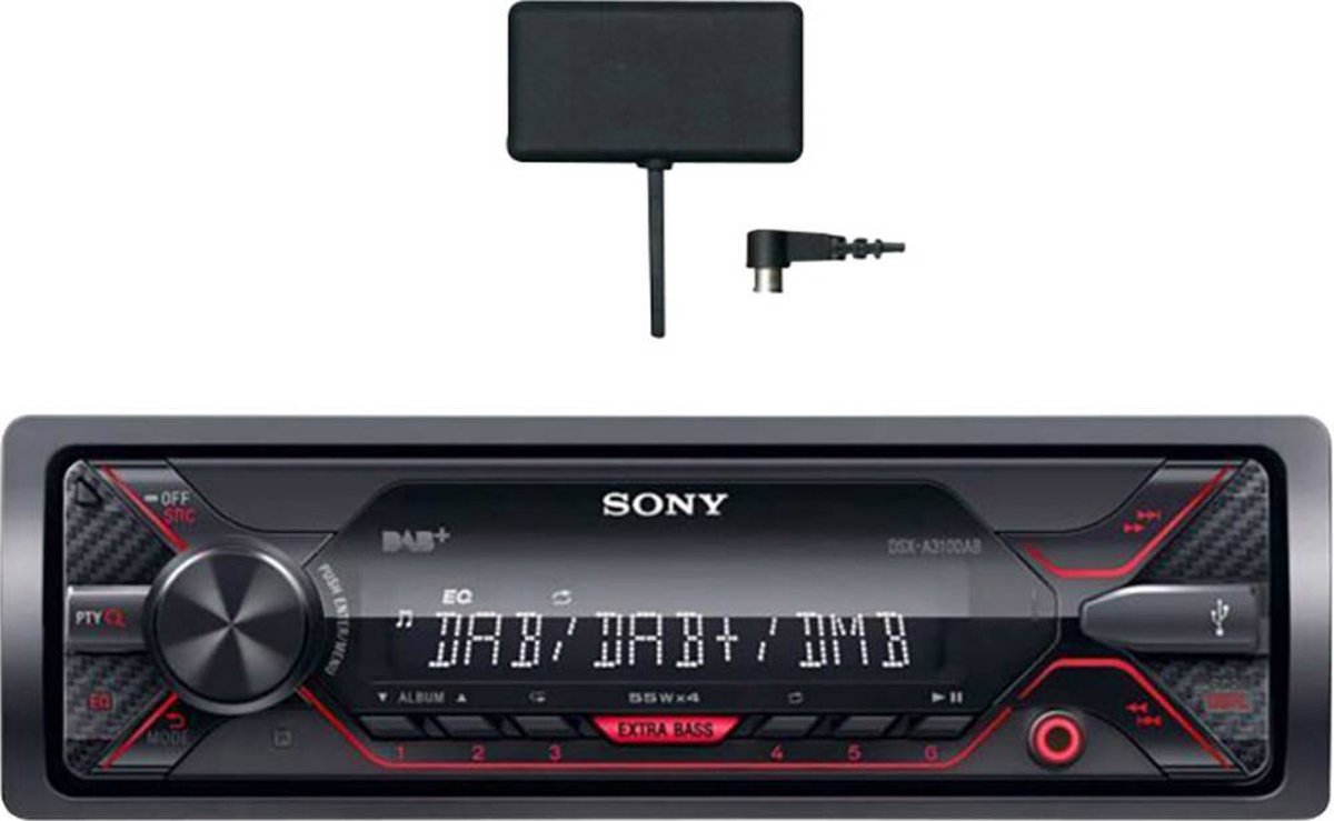 Autoradio Radio Sony DSX-A310DAB - DAB+  MP3/USB - Einbauzubehör - E,  159,90 €