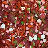 Roze Snoepmix Aardbeien- 1 Kilogram - Snoep - Snoepgoed - Snoeppot - Snoepzakjes - Haribo - Jake - Damel - Traktatie - Aardbei