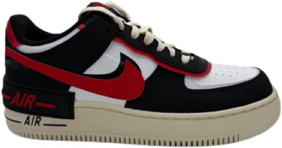 Nike - Air force 1 Shadow - Baskets pour femmes - Femme - Zwart/ Rouge /  Wit - Taille 40,5 | bol