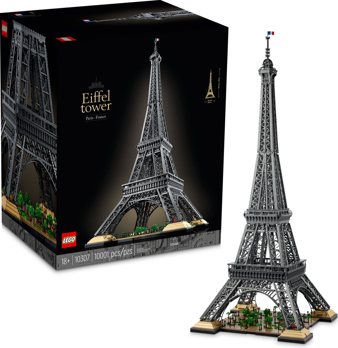 LEGO ICONS 10307 Eiffeltoren - LEGO Eiffel Tower | bol