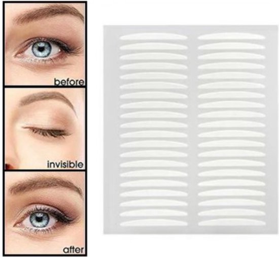 EPIN | Ooglidstickers | Ooglid Tape | Eyelid Correction | Ooglid Correctie | 20 Paar (40 Stuks)