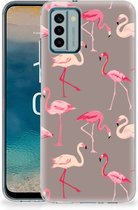 Cover Case Nokia G22 Smartphone hoesje Flamingo