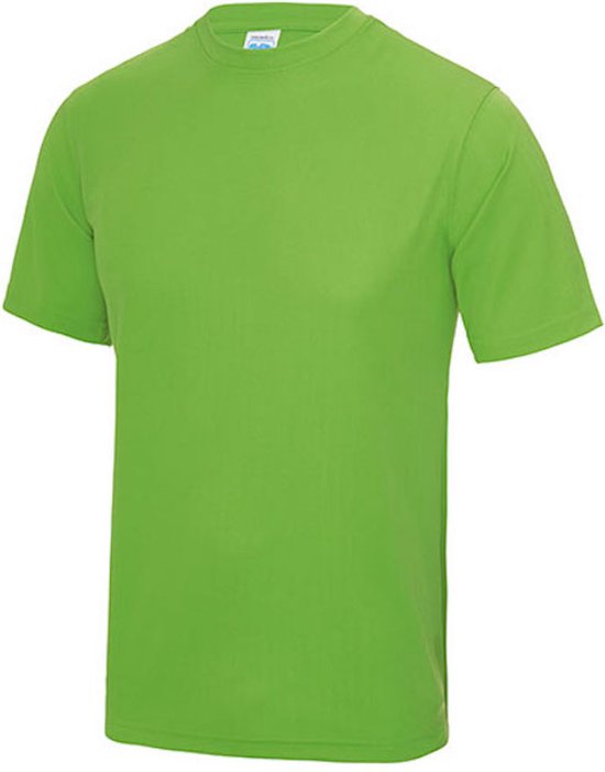 Vegan T-shirt met korte mouwen Cool T 'Lime Green' - 3XL