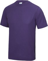 Vegan T-shirt met korte mouwen Cool T 'Purple' - XS