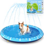 Nobleza B4J3D - Zwembad Hond - Ø100cm - Opvouwbaar Fontein voor Honden - Honden Speelgoed - Verkoeling Voor Huisdieren