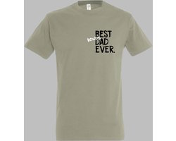 Shirt bonus Papa-Cadeau verjaardag Bonus Vader-Best bonus Dad ever met kindernaam-namen-Maat XXL