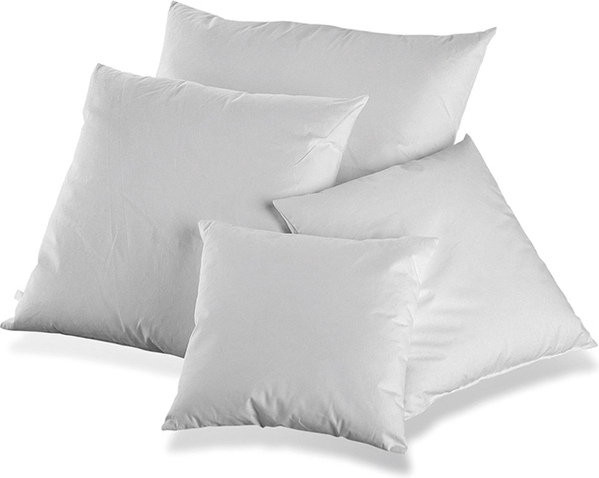 Zavelo® Gerecycled Veren Binnenkussen - 40 x 70 cm - Duurzaam - Veerkrachtig - 960 Gram Vulgewicht - Kussenvulling