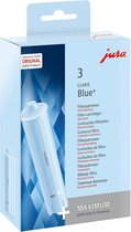 JURA Claris Blue+ Lot de 3 cartouches de filtre à eau (24231) - Modèle renouvelé - 2022