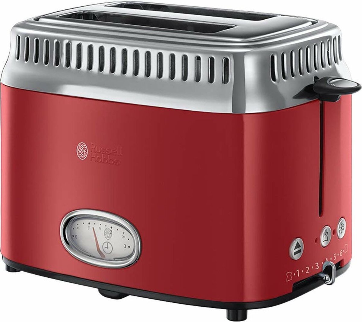Russell Hobbs 21680-56 Retro Ribbon Red Broodrooster thumbnail 2