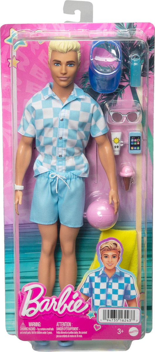 Barbie Ken Stijlvolle mogelijkheden Malibu - Met accessoires - Barbiepop — afbeelding 6