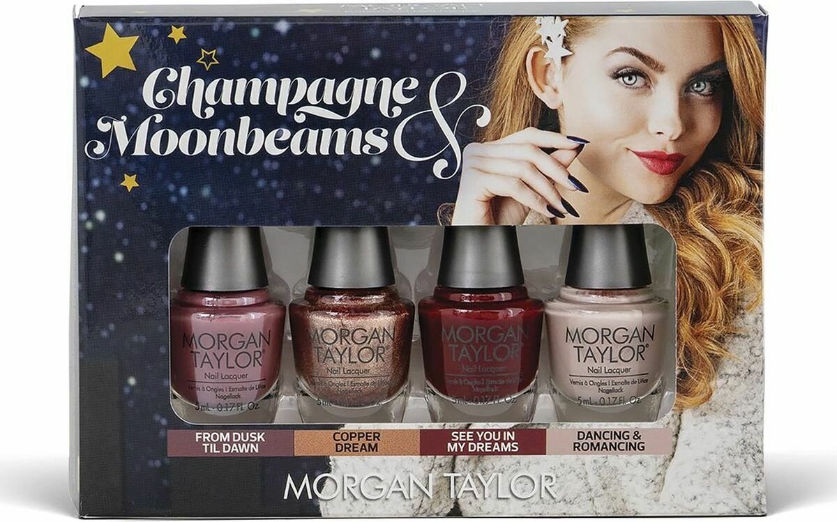nagellak Morgan Taylor Champagne & Moonbeams (4 pcs)
