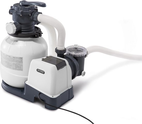 Intex - Zandfilterpomp 7900 L/u & Filterzand 50 kg
